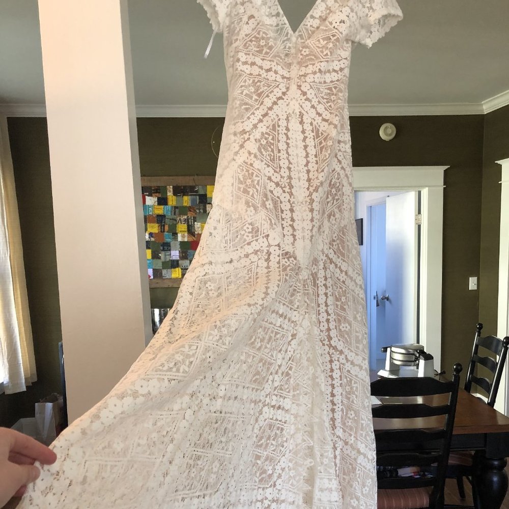 BHLDN Willowby Watters Clements Gown Size 12 NEW - Picture 4 of 8